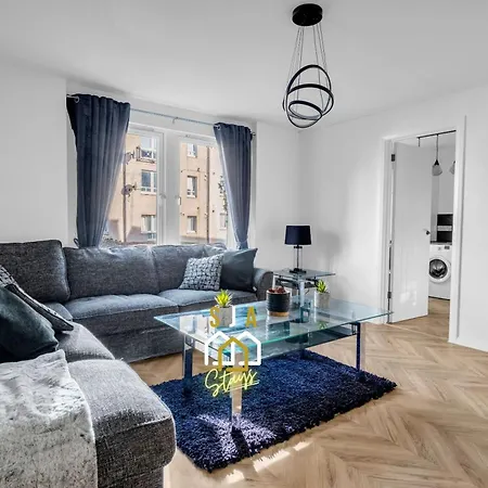 Urban City Stay - Sja Stays - Modern 2 Bed Apartment Aberdeen Room photo